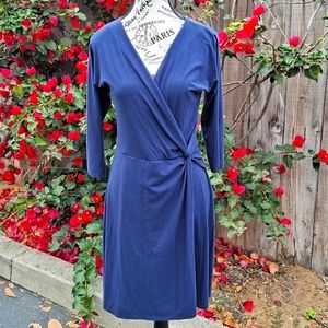 Lila P Navy Blue dress Sz M